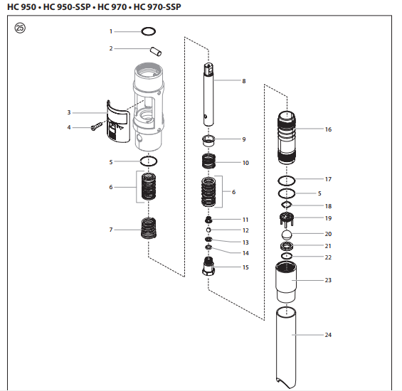 sơ đồ bơm hc950